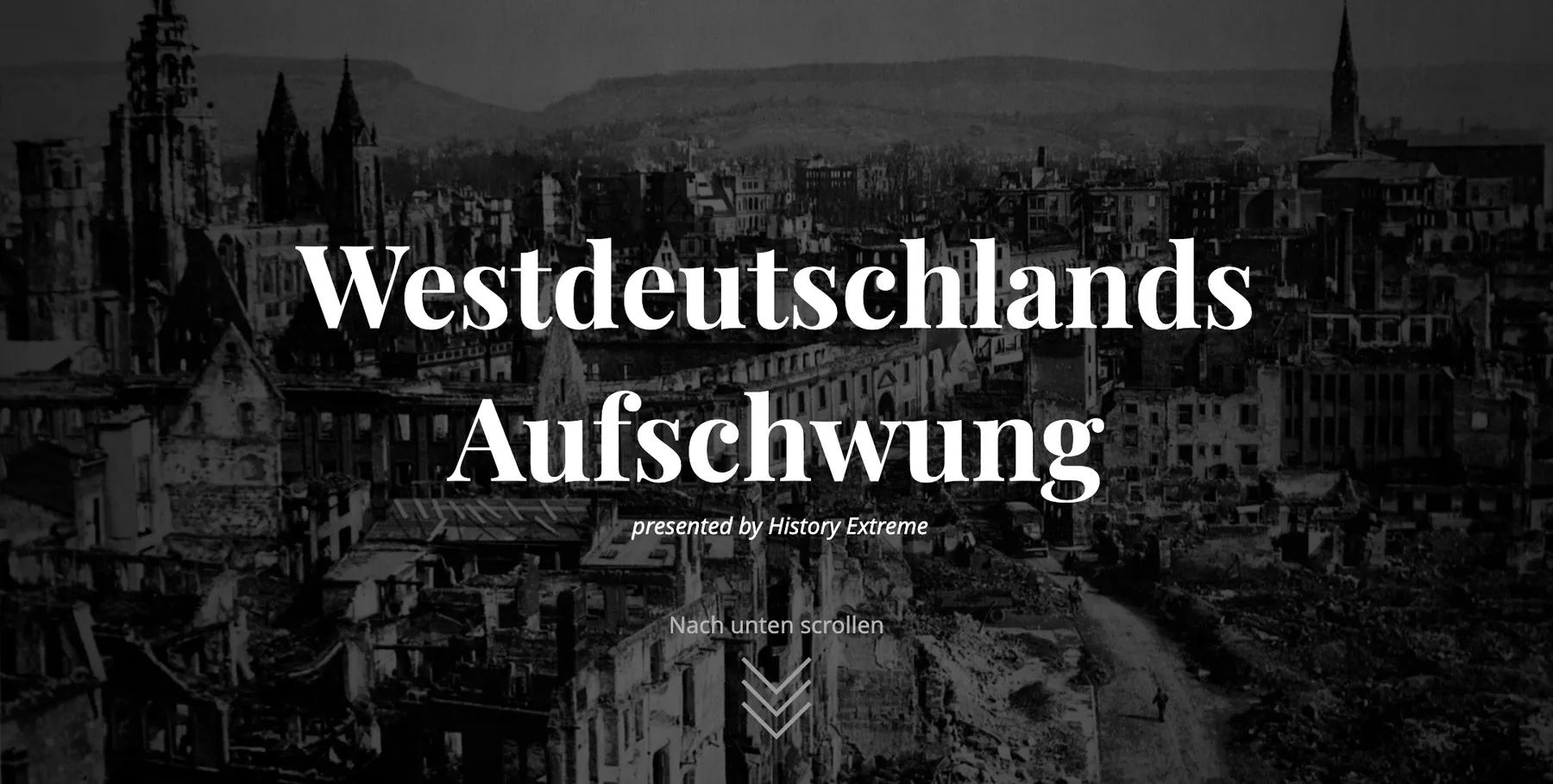 Screenshot of the interactive education website homepage